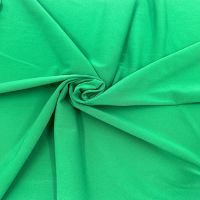 Kelly Green ITY Stretch Jersey Knit Fabric Twist Yarns ITY - 200 GSM 