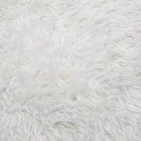 Offwhite Short Pile Luxury Shag Faux Fur Fabric 