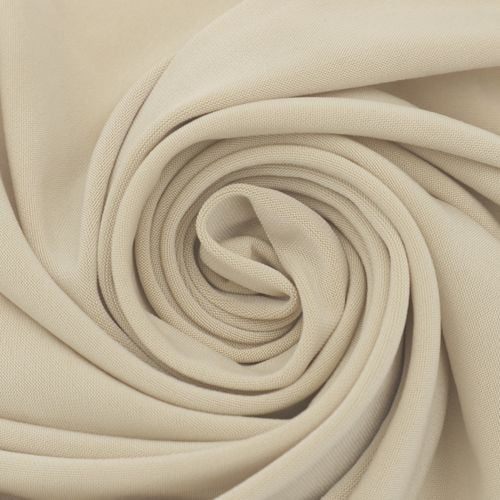  Stone Cotton Twill Spandex Fabric by The Yard 4 Way