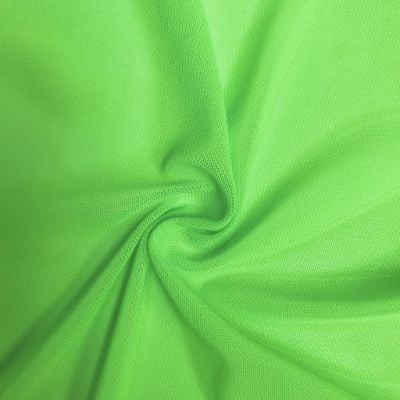 Green Neon Stretch Power Mesh Fabric