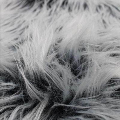 Silver Frost 3 long Pile Mongolian Faux Fur Fabric Newborn Nest,Photo  Props by the Yard