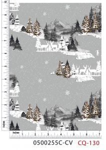 Winter Forest with the  Friends Design 100% Cotton Quilting Fabric by the Yard