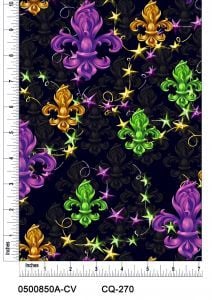 Saints Peraid Design Printed on 100% Cotton Quilting Fabric by the Yard