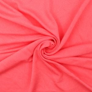 Light Coral Light-weight Rayon Spandex Jersey Knit Fabric - 160 GSM