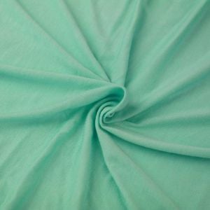 Green Topaz Light-weight Rayon Spandex Jersey Knit Fabric - 160 GSM