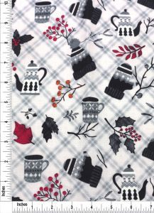 Coco and Mittens Design 100% Cotton Quilting Fabric by the Yard