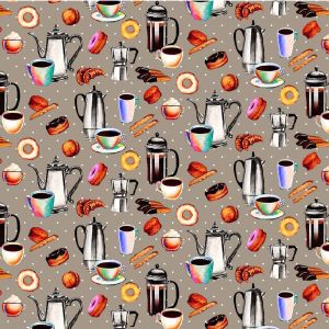 Sweets and Savery Design 100% Cotton Quilting Fabric by the Yard