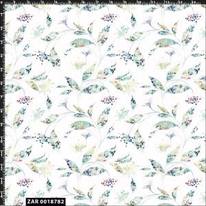 Seamless Dream Floral Pattern 100% Cotton Quilting Fabric by the Yard
