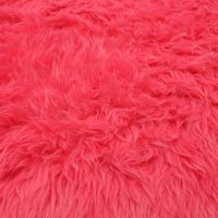 Coral Short Pile Luxury Shag Faux Fur Fabric 
