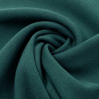 Green Deep Scuba Crepe Techno Knit Fabric by the Yard