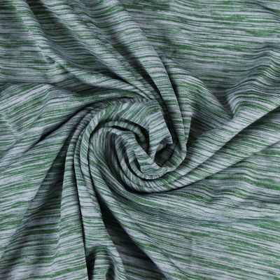 1282M-3E D451.18 Matte Jersey Brushed Tie-Dyed Greens Blues 4-Way Stretch 60 Wide Polyester/Lycra Fabric by the Yard