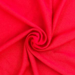 Red BC Light-weight Rayon Spandex Jersey Knit Fabric - 160 GSM
