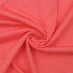 Light Coral Viscose Spandex Fabric