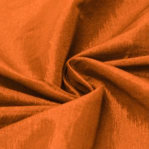 Iridescent Stretch Taffeta Fabric - Orange