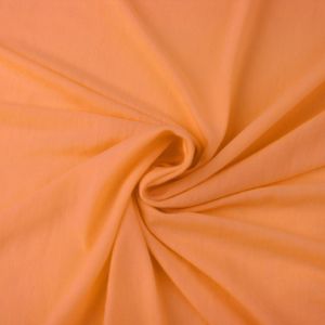 Orange New Solid Poly Rayon Spandex 160 GSM Light-Weight Stretch Jersey Knit Fabric
