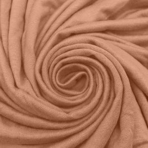 Coral Dusty Heavyweight Rayon Spandex Jersey Knit Fabric