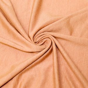 Peach Papaya N Medium Weight Rayon Spandex Jersey Knit Fabric 180 GSM
