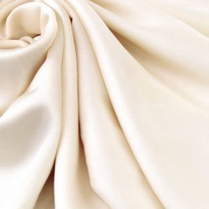 Natural Crepe Back Satin Mechanical Satin Chiffon  Fabric