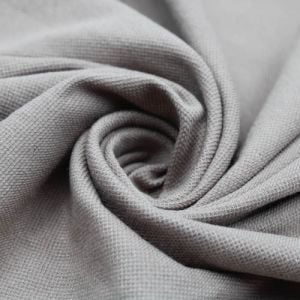 Taupe Stretch Pique Knit Fabric by the Yard