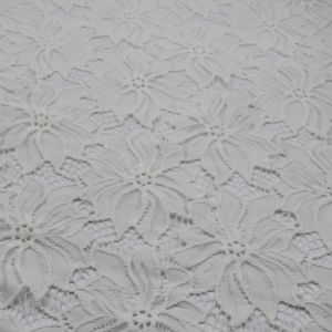 Offwhite  Scallop Lace Fabric By the Yard - Cecille