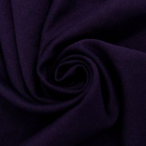 Eggpant Solid Double-Sided Brushed DTY Stretch Fabric