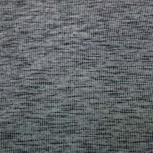 Black 2 Tone 2x1 Heavy-Weight Rib Sand Wash Knit Fabric