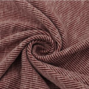 Ginger 2x1 Heavy-Weight Rib Sand Wash Knit Fabric