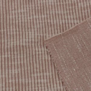Mocha 2x1 Heavy-Weight Rib Sand Wash Knit Fabric