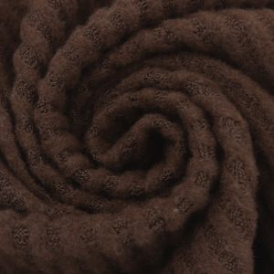 Chocolate Waffle Brush Poly Rayon Spandex Knit Fabric