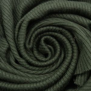 Cargo 2x1 Rib Knit Stretch Fabric by the Yard