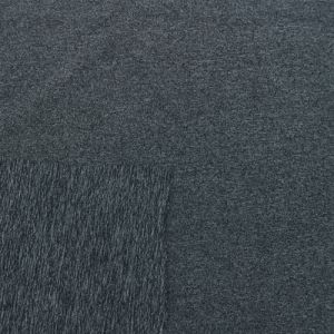 Black Chambray Poly Spandex Power Max Fabric by the Yard