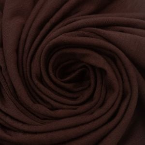 Chocolate Rayon Modal Spandex Jersey Stretch Knit Fabric by the Yard