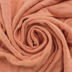 Rust Rayon Modal Spandex Jersey Stretch Knit Fabric by the Yard