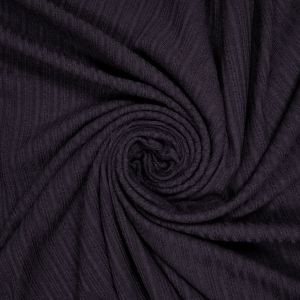 Purple Dusty Rayon Spandex Pontelle Rib Knit Fabric