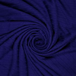 Royal Neon Rayon Spandex Pontelle Rib Knit Fabric