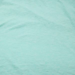 Green Mint B Poly Cotton Spandex  4x2 Rib Knit Fabric