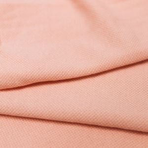 Blush Stretch Pique Knit Fabric