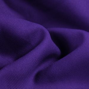 Bright Purple 60'' Heavyweight Poly Gabardine Fabric - 200 GSM