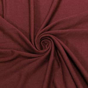 Burgundy-B Light-weight Rayon Spandex Jersey Knit Fabric - 160 GSM