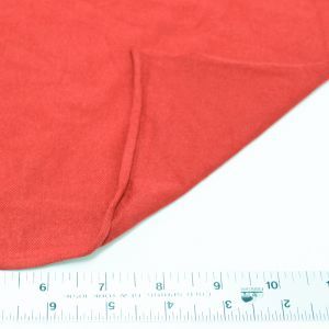 Corallish Stretch Pique Knit Fabric