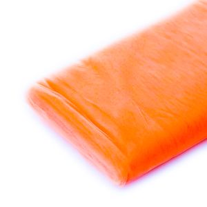 Electro Orange 54'' 40 Yard Tulle Bolt 100% Polyester Tulle Bolt Fabric