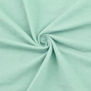 Green Mint Light Cotton Spandex Jersey Knit Fabric Combed 10oz