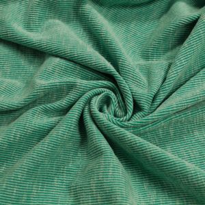 Kelly Greenchic 2x1 Heavy-Weight Rib Sand Wash Knit Fabric