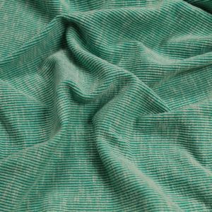 Kelly Greenchic 2x1 Heavy-Weight Rib Sand Wash Knit Fabric