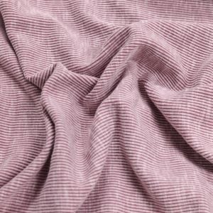 Mauve Dark 2x1 Heavy-Weight Rib Sand Wash Knit Fabric 