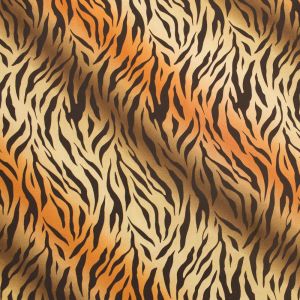 Sunset Animal Pattern Chiffon Fabric