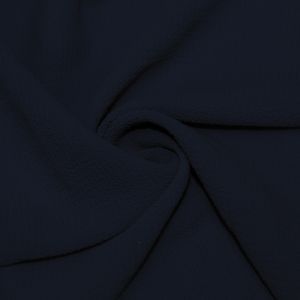 Navy Bubble Chiffon Fabric Textured Chiffon
