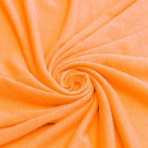 Orange New Hacci Classic Sweater Knit Fabric
