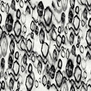 Silver Black Tie Dye Pattern Printed Rayon Spandex Jersey Knit Fabric