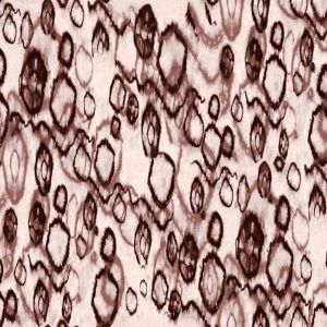 Blush Cinnamon Tie Dye Pattern Printed on Rayon Jersey Knit Fabric